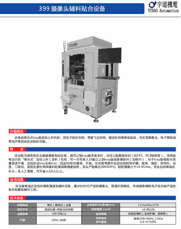 全球最大单品模组制造难题，宇道机电如何实现摄像头智能制造升级 